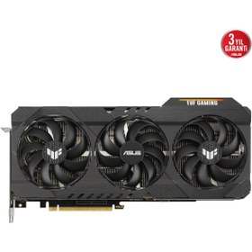 Resim ASUS Geforce Tuf-rtx3080-o10g-v2-gamıng 10gb Gddr6x 320bıt 1815mhz Oc 2xhdmı 3xdp Rgb Ekran Kartı 