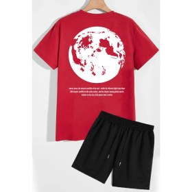 Resim Trendypassion Evren Temalı Şort T-Shirt Eşofman Takımı 