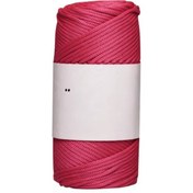 Resim Makrome İpi 3mm Polyester Fuşya 
