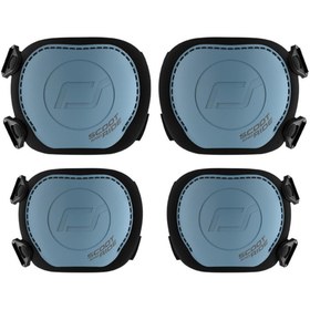 Resim Scoot and Ride S-M Dizlik ve Dirseklik Scooter Koruyucu Set Petrol Mavisi 230926-00025 