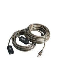 Resim Usb 2.0 Extension Uzatma Kablosu Güçlendirilmiş Usb Uzatma Kablosu 20 M 