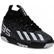 Resim Celira Bys Siyah Beyaz Erkek Çocuk Çoraplı Halısaha Ayakkabı Siyah Beyaz 