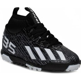 Resim Celira Bys Siyah Beyaz Erkek Çocuk Çoraplı Halısaha Ayakkabı Siyah Beyaz 