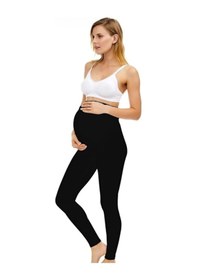 Resim Mey İthalat Uzun Hamile Tayt 4341 Black 