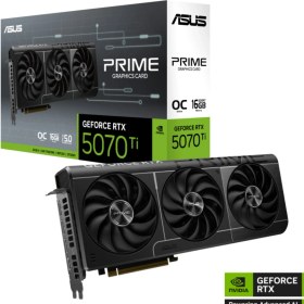 Resim 16 GB Asus PRIME-RTX5070TI-O16G Rtx 5070TI Gddr7 256BIT Oc 2xhdmı 3xdp Dlss4 Ekr 