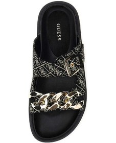 Resim Black Platino Kadın Guess Footwear Dress Kadın Sandalet FL6FATFAL 