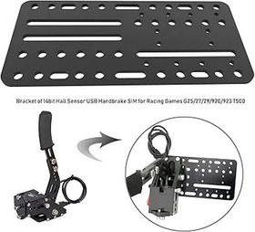 Resim Neyyuse Racing Game G25/27/29 T500 Windows 14 Bit PC USB oyun el freni SIM kartı için uygundur, Logitech G27 G29 Shifter ile uyumlu, Thrustmaster TH8A Shifter Universal (sadece plaka) 