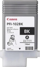 Resim Pfi-102Bk Black Siyah Plotter Kartuş İpf500-700-710-750 Canon