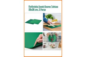 Resim Feyza Design Çok Fonksiyonlu Esnek Kesme Tahtası 28X36 Cm, Pratik ve Dayanıklı 