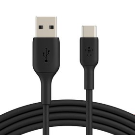Resim Belkin CAB001BT1MBK BoostCharge USB-C - USB-A 15W 1M Şarj ve Data Kablosu - Siyah 