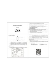 Resim Createtech Wenlin Akıllı Parmak İzi Kilidi - Şarj Edilebilir, Su Geçirmez, 10 Parmak Kayıt, Çanta Valiz Dolap Bisiklet Kiliti 