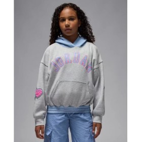 Resim Nıke Jordan Jdg Blue Jeans & Blıng Po Hoody Kız Çocuk Sweatshirt 45F193 