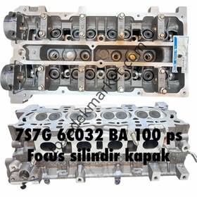 Resim Ford Focus (2004-2011) Silindir Kapağı Subaplı 1.6 Zetec 100 Ps (Otosan) 