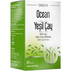 Resim ORZAX Ocean Green Tea Takviye Edici Gıda 60 Kapsül 