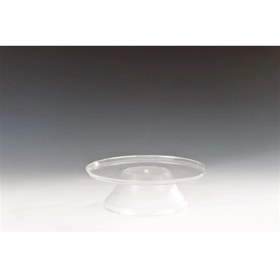 Resim 25 cm Polycarbonat Ayaklı Pasta Standı 