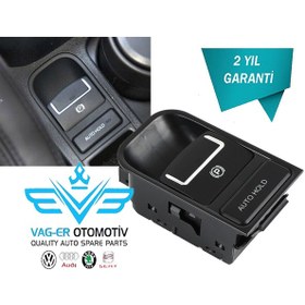 Resim SEAT ALHAMBRA EL FİREN FREN DÜĞMESİ BUTONU 5N0927225A SİYAH 