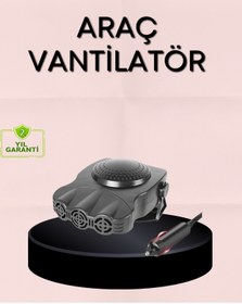 Resim AyrStore Kışın Isıtıcı Yazın Soğutucu Araç Fanı 