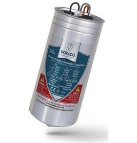 Resim Pofaco Tüp 1 Kvar Trifaze Kondansatör P400010 