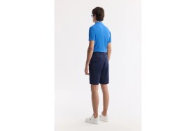 Resim AVVA Erkek Lacivert Klasik Bel Pamuklu Bi-Stretch Relaxed Fit Şort A51Y3727 