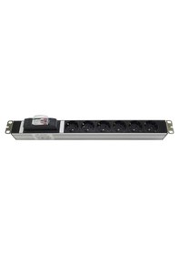 Resim Amp Pdu 6'Lı Sigortalı Rack Tipi Priz Grup 