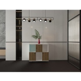 Resim 3 Kapaklı Ahşap-Beyaz Konsol 