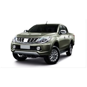 Resim Mitsubishi L200 Siyah 2015-2024 Arası Ombag Sürgülü Bagaj Kapağı Rollbag Bagaj Kepengi 