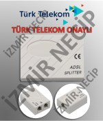 Resim Adsl Spliter Kutusu Telefon Modem Ayırıcı Tt Oanylı A++ 