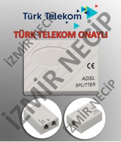 Resim Adsl Spliter Kutusu Telefon Modem Ayırıcı Tt Oanylı A++ 