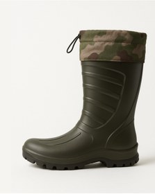 Resim Sonimix Avcı Çizmesi, Termal Çizme - Kamuflaj Desen Haki 