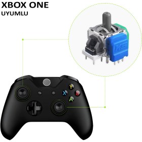 Resim Pop Konsol 2 Adet Xbox One Hall Effect Analog Motor Xbox Kol Joystick Tamiri Xbox One Yedek Parça 