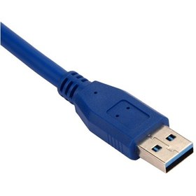 Resim Usb 3.0 Erkek Erkek Kisa Usb Kablo 30 Cm 