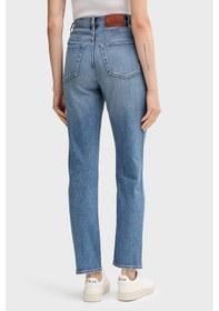 Resim Calvin Klein Bayan Kot Pantolon Lv047d841g 30n Mavi Mavi 