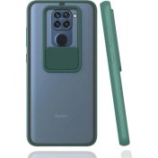 Resim Ceponya Xiaomi Redmi Note 9 Kılıf Mat Yüzey Lensi Kapak 