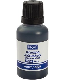 Resim Kraf Istampa Mürekkebi 30 Cc Mavi 430G 