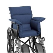 Resim Nefes Alabilen Yatak Yarası Önleyici Ped, Mavi Tekerlekli Sandalye Minderi 115x100cm 