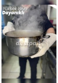 Resim Isıya Dayanıklı Yanmaz Eldiven - Fırıncı Eldiveni 