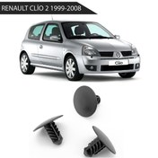 Resim Renault Clio 2 1999-2008 Kaput Izlatör Klipsi 7703077444 471086503 