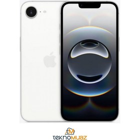 Resim Apple iPhone 16E YD | 128 GB Beyaz 
