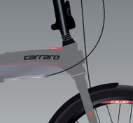 Resim CARRARO FLEXI 108 HD 20 KATLANIR BİSİKLET 320H 8-V METALİK KOYU GRİ-KOYU TURKUAZ (BUKALEMUN)-SİYAH-KIRMIZI R3 