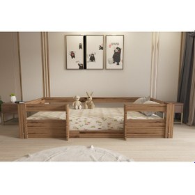 Resim Herseycik Ninnimo Montessori 90X190 Yatak Uyumlu Karyola M4-3 