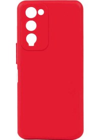 Resim Tecno Camon 18 Uyumlu Kılıf Zore Biye Silikon 