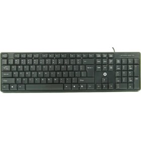 Resim Dexim Dka001 Kablolu Klavye Türkçe Q Tuş Formu Kare Ev Ofis Kullanımı İçin Siyah 