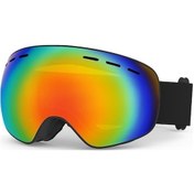 Resim Lichen Çift Katmanlı Buğu Önleyici Kayak Gözlükleri, Rüzgar Bl 