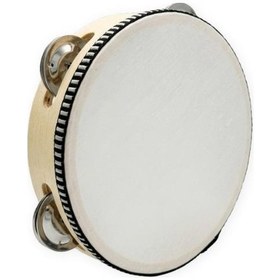 Resim Temel Ahşap Zilli Tef 15 Cm 