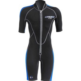 Resim Cressi Lido Man Shorty Dalış Elbisesi - 2MM / L / BLACK / BLUE 