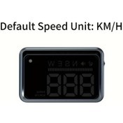 Resim Fochsia Kwhud Araçlar İçin Çok Fonksiyonlu Hud Km Saat Göstergesi Tüm Modellere Uygun 