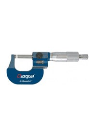 Resim Dasqua 0-25mm Numaratörlü Mikrometre 0.01mm 4150-1005 