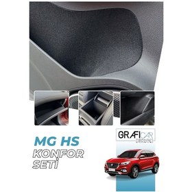 Resim Mg Hs Konfor Seti Araç İçi Eşya Cepleri Kumaş Kaplama Set 
