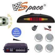 Resim Drs Tuning Space Park Sensörü Türkçe Sesli 22 mm Gri / GUPR19-G 