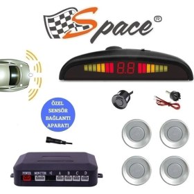 Resim Drs Tuning Space Park Sensörü Türkçe Sesli 22 mm Gri / GUPR19-G 